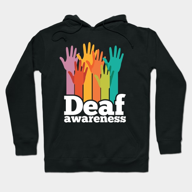 Deaf Awareness Sign Language I Don't Speak English Hoodie by mangobanana